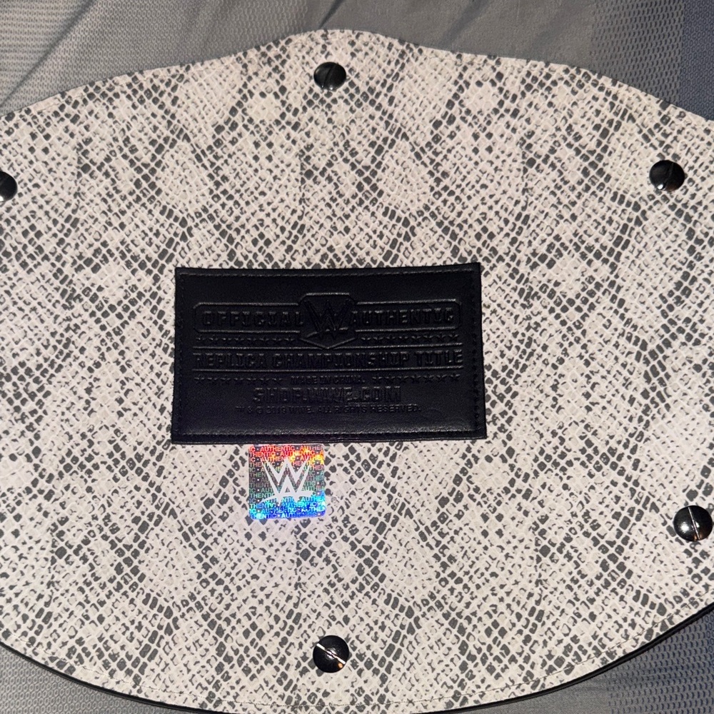 WWE Skull Heavyweight Championship Belt - Picture 6 of 6